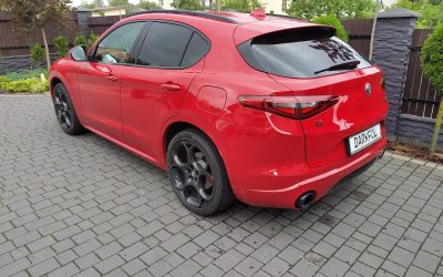 Alfa Romeo Stelvio przyciemnianie szyb