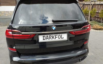 BMW X7 przyciemnianie szyb
